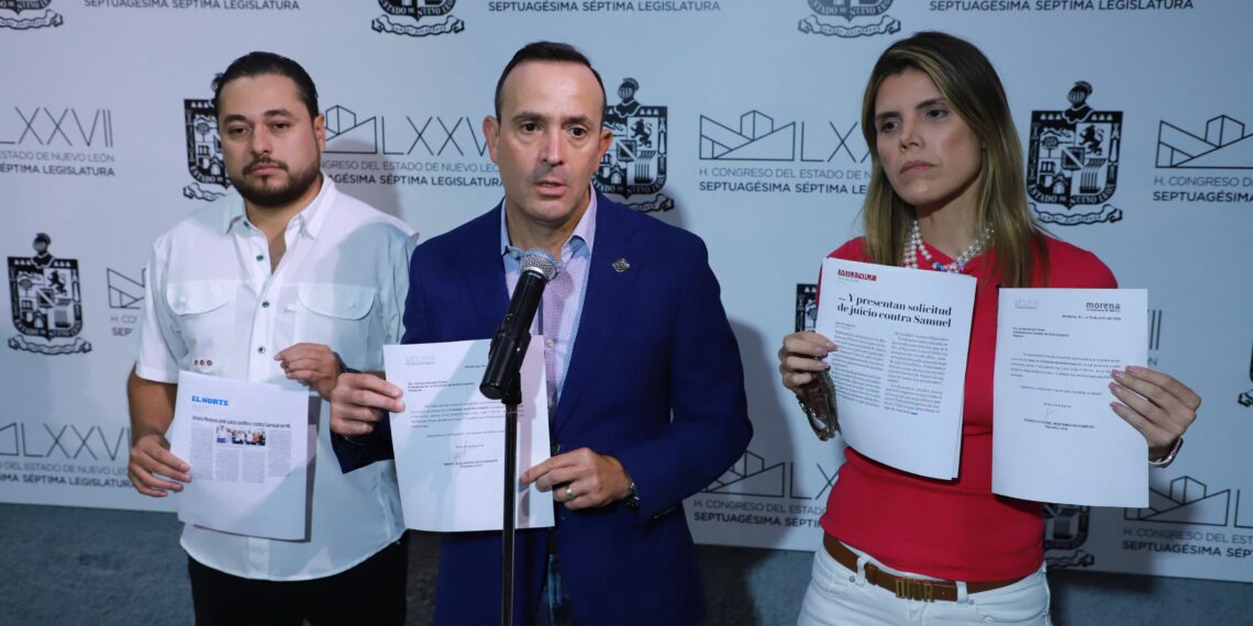 Inician nuevo juicio político contra Samuel García por presuntos delitos penales