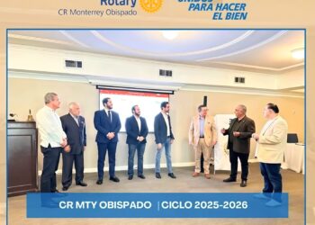 Club Rotario Monterrey Obispado tendrá nuevo presidente