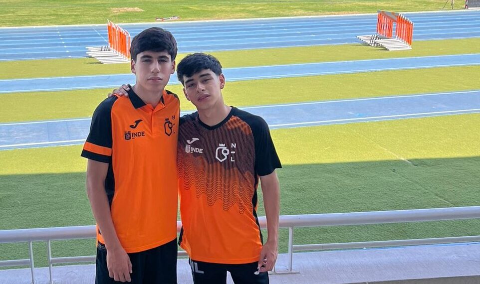 Alan y Axel, las promesas del atletismo que ponen en alto a China, Nuevo León