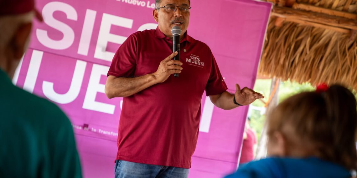 Andrés Mijes lleva su proyecto de la 4T Norteña al norte de Nuevo León