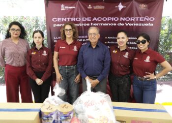 Escobedo abre centros de acopio para apoyar a Venezuela