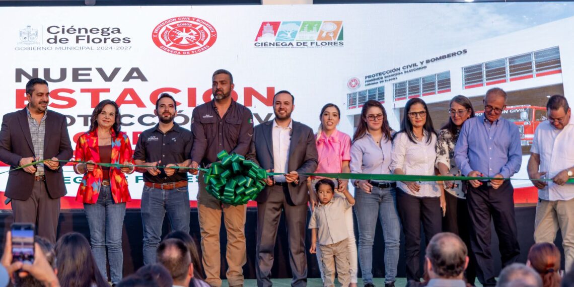 Ciénega de Flores estrena estación de Protección Civil