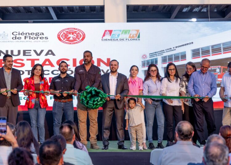 Ciénega de Flores estrena estación de Protección Civil
