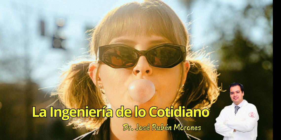 Ingeniería elástica entre los dientes: el chicle