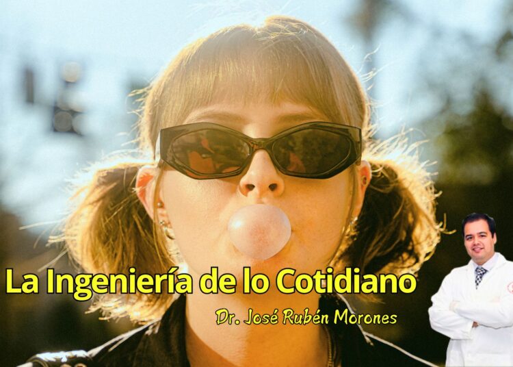 Ingeniería elástica entre los dientes: el chicle