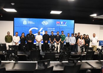 Tecnología de Monterrey sorprende a delegación de Arabia Saudita en visita al C4