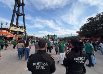 Concluye con saldo blanco operativo por partido entre México e Inglaterra