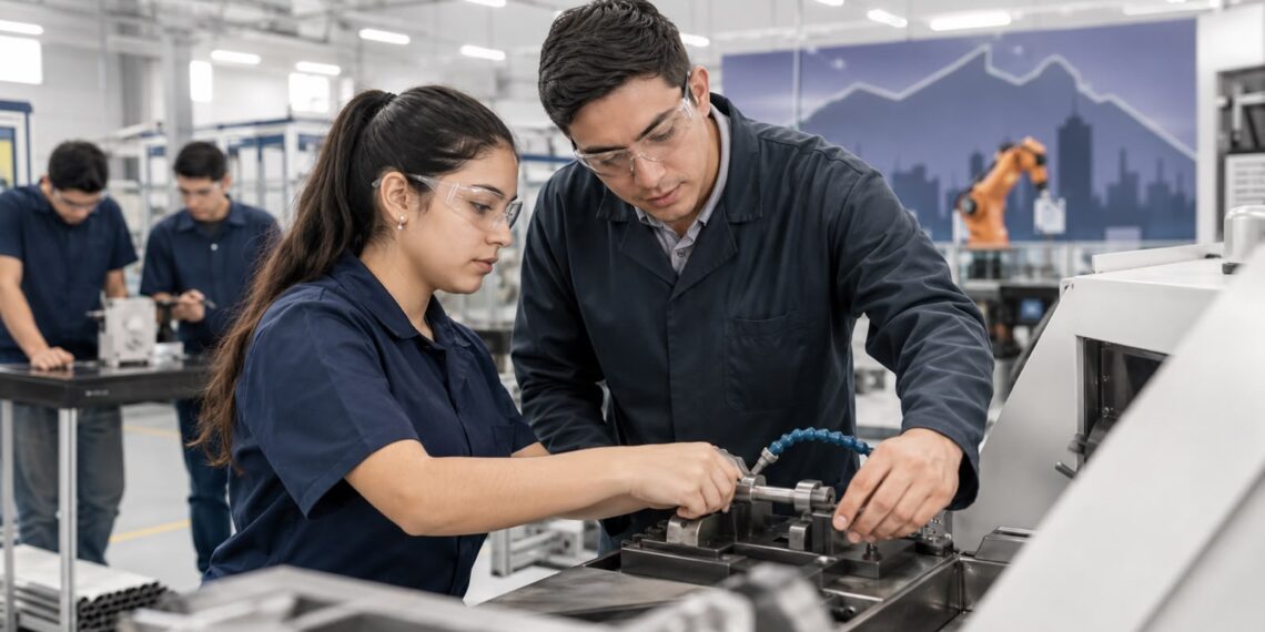 CAINTRA destaca Modelo Dual como solución al déficit de técnicos especializados en NL