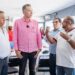 Waldo dialoga con líderes sobre necesidades de los trabajadores
